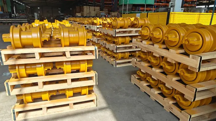 Qiansheng Heavy Industry представляет новые износостойкие опорные катки для экскаваторов и бульдозеров